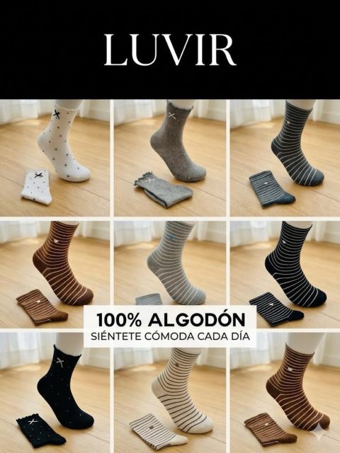 Luvir nace del corazón.
El dolor de ver cerrar la tienda local es uno de los motivos ,es por ello que decidí unir el nombre de dos de mis pilares para llevarlo a cabo.
Si eres tienda local y quieres trabajar con nosotros contáctanos.
#luvir #luvircalcetines #luvirspain